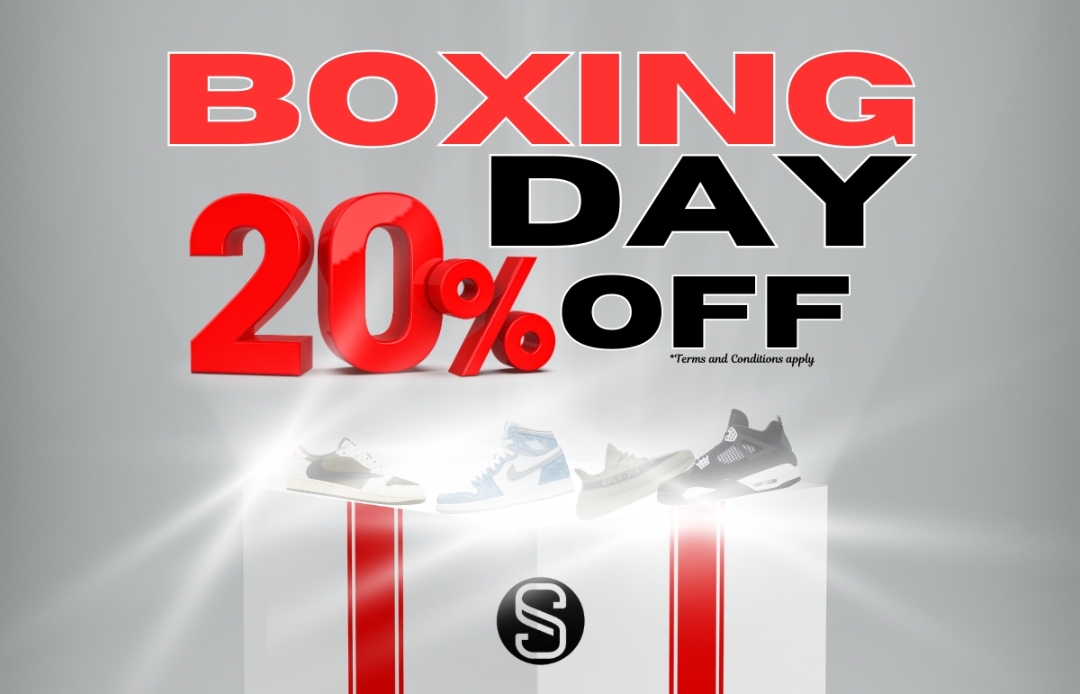 Boxing Day Sale with a HUGE 20% OFF STOREWIDE, available instore and online !