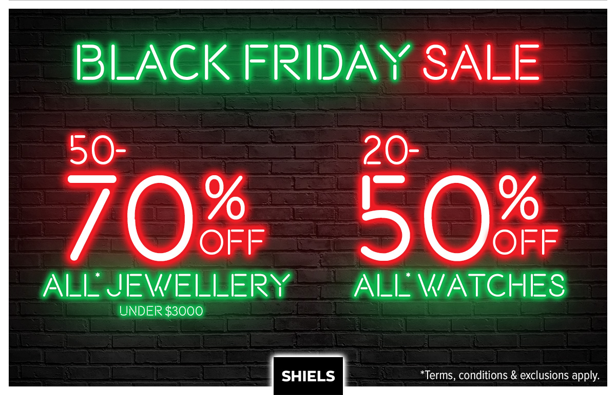 Shiels Black Friday Sale