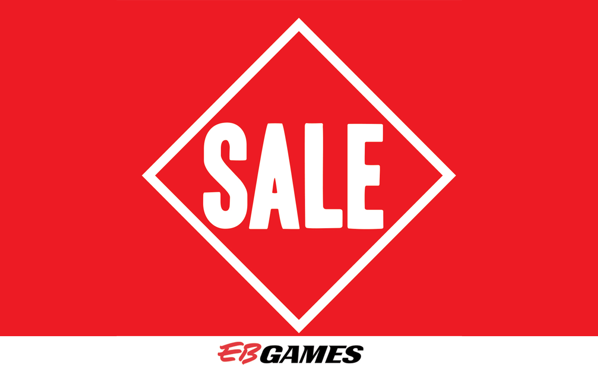 EB Games’ legendary SALE is on now! Save BIG on 6000+ products across Gaming, Accessories, Replica and MORE at the cheapest price, guaranteed!